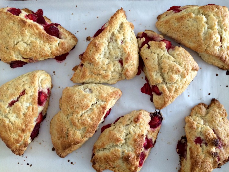 strawberry scones 1