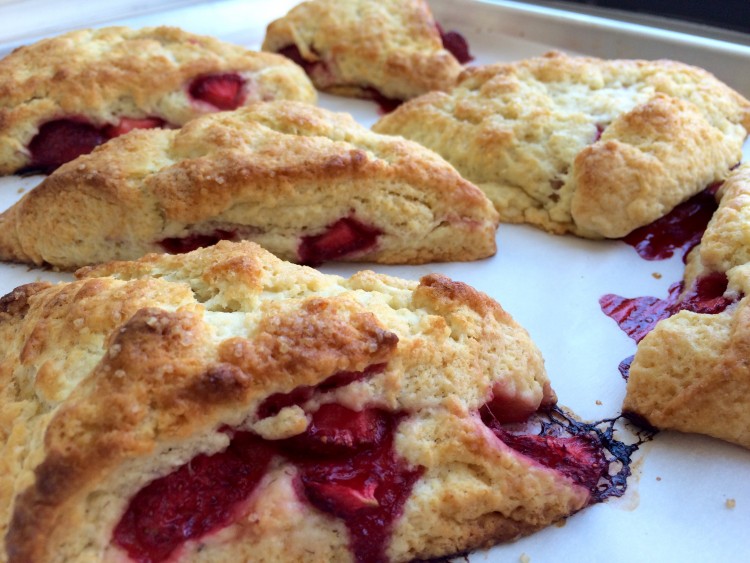 strawberry scones 2